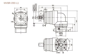 MVBR090系列行星減速機(jī)的